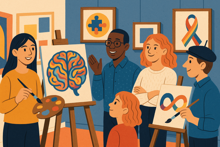 Neurodiversity and the Art World Building Awareness in Creative Spaces